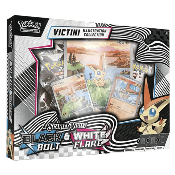 Pokémon TCG - Scarlet & Violet Black Bolt & White Flare Unova Victini Illustration Collection