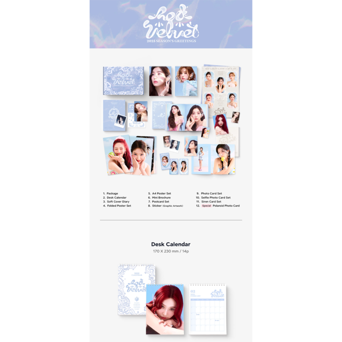 RED VELVET - 2025 SEASONS GREETINGS
