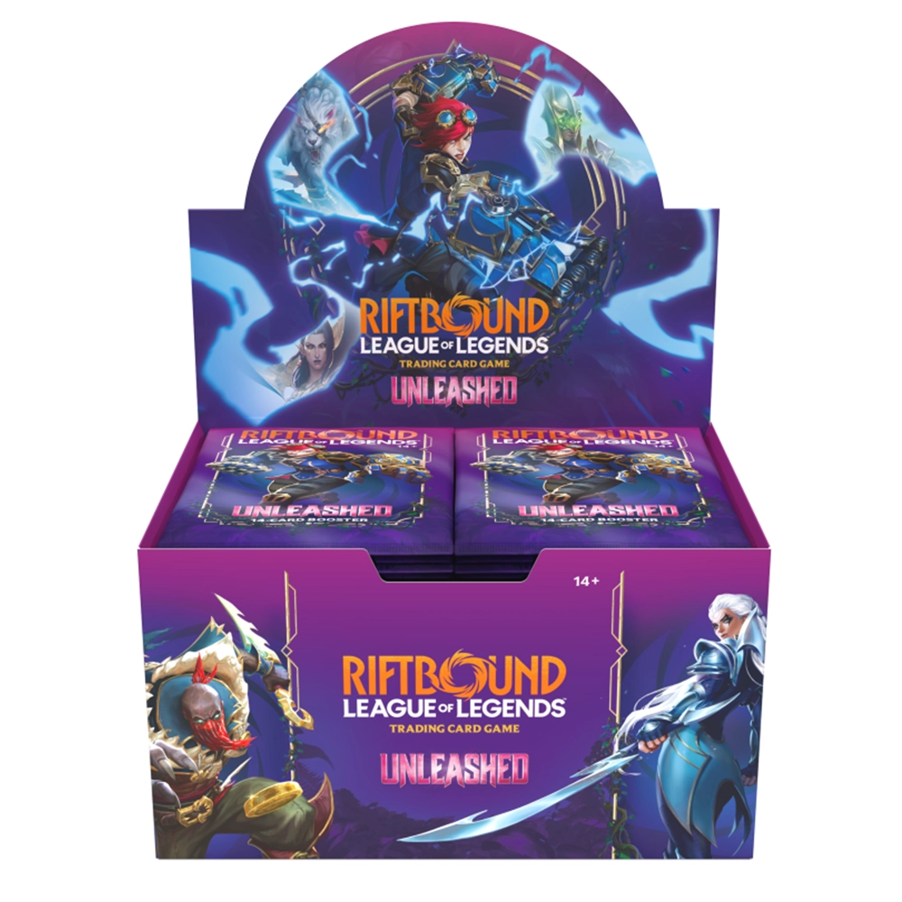 Riftbound: League of Legends TCG - Unleashed Booster Display (24 Packs) 0