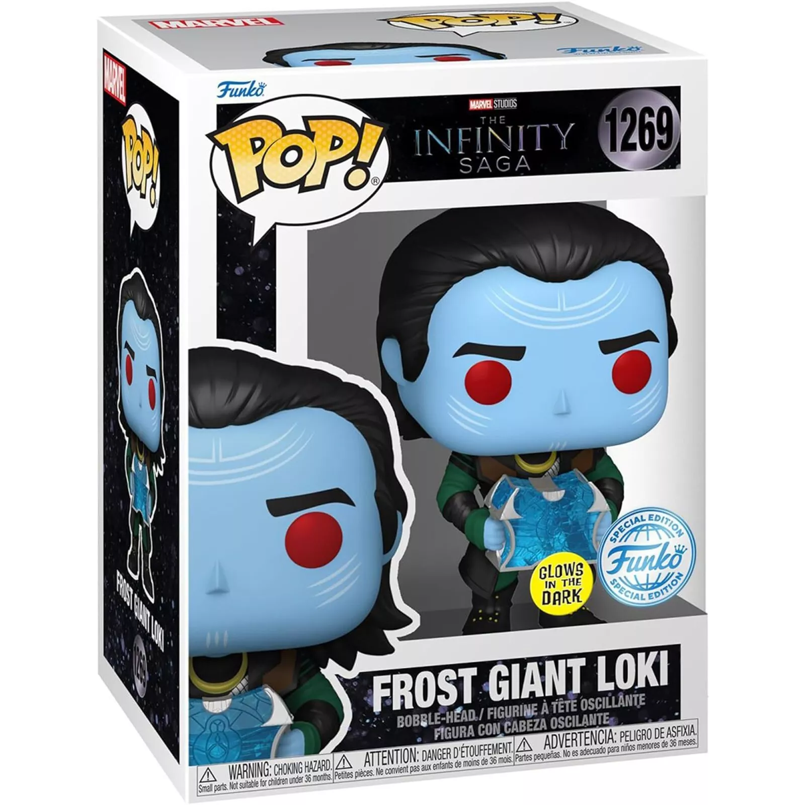 Funko POP! Marvel: The Infinity Saga Frost Giant Loki (Glow in the Dark) Exclusive #1269
