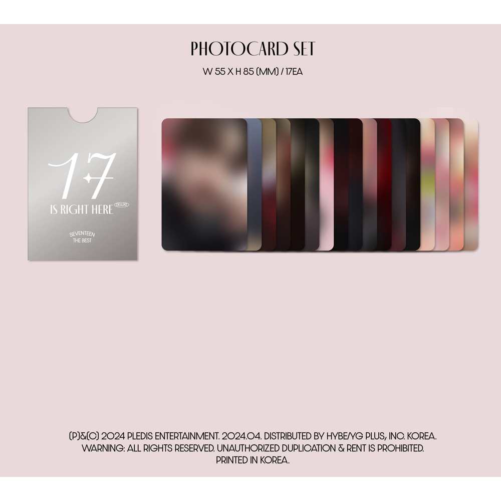 SEVENTEEN - BEST ALBUM 17 IS RIGHT HERE (DELUXE VER.) 8