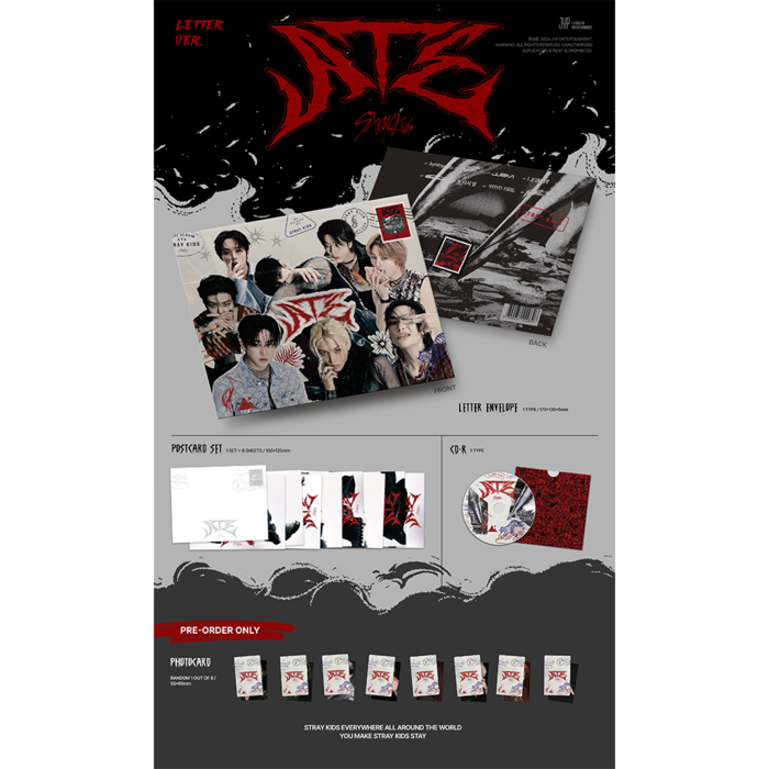 STRAY KIDS - ATE (LETTER VER)