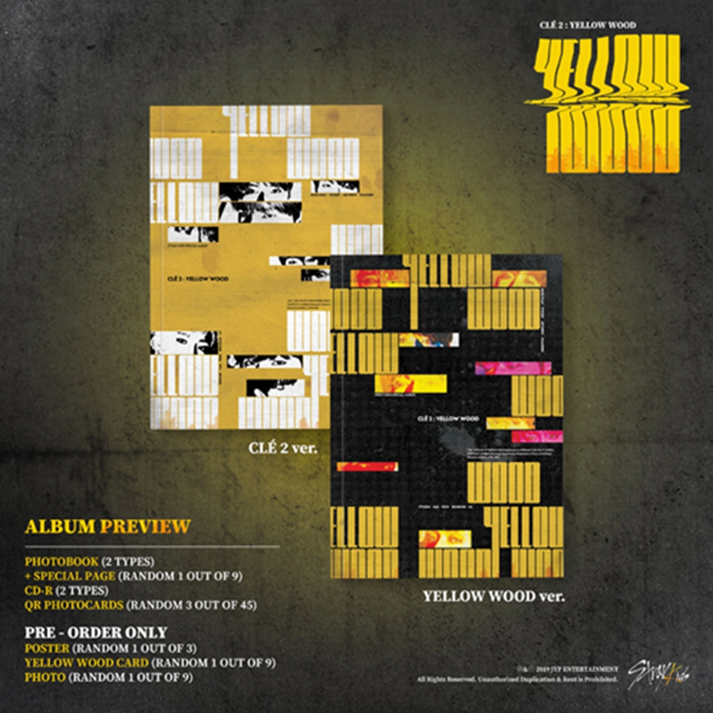 STRAY KIDS - CLE2: YELLOW WOOD (NORMAL VER) 1