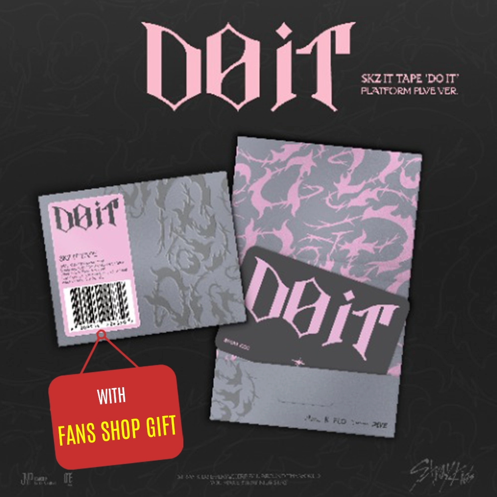 STRAY KIDS - DO IT (PLATFORM PLVE VER) + FANS SHOP GIFT 0