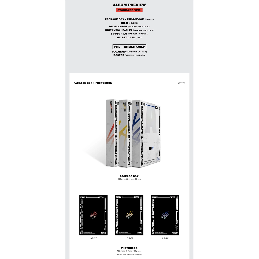 STRAY KIDS - GO生 (GO LIFE) 1st ALBUM
