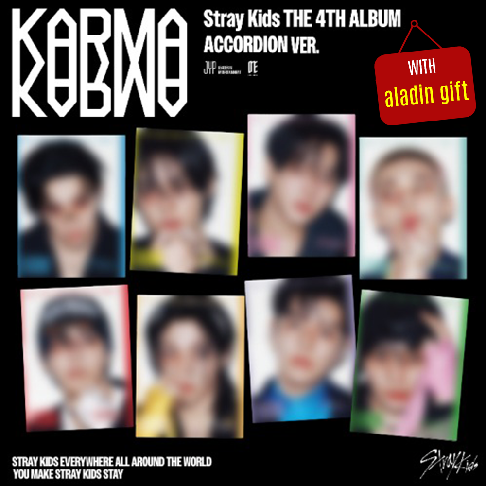 STRAY KIDS - KARMA (ACCORDION VER) + ALADIN GIFT 0