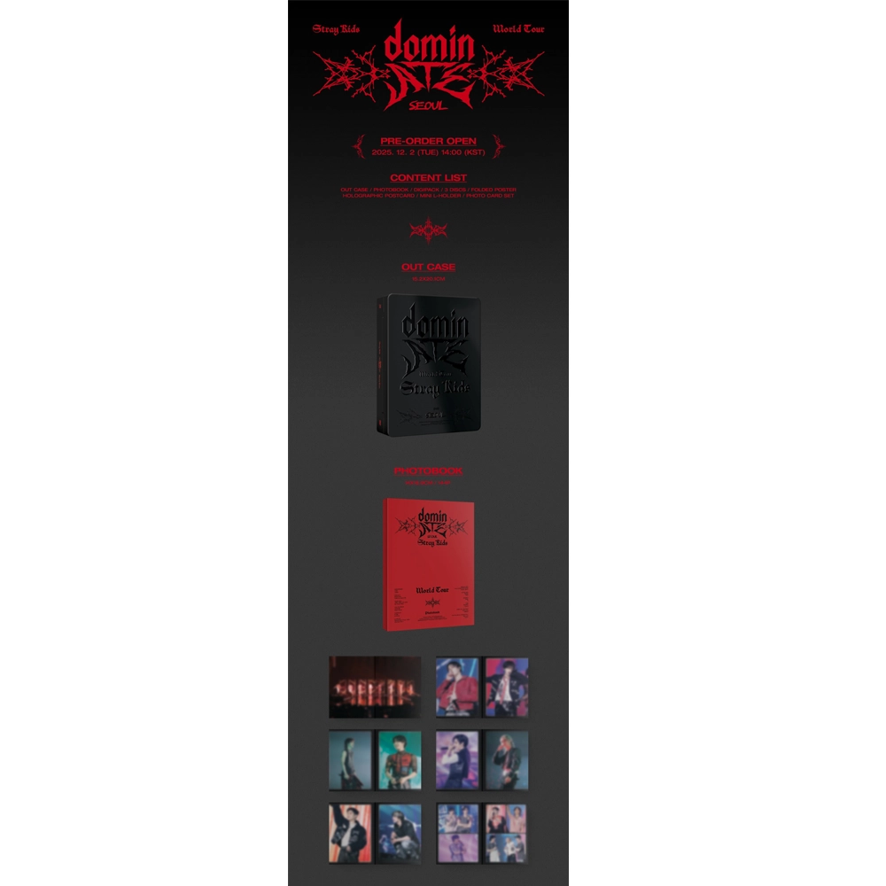 STRAY KIDS - WORLD TOUR - DOMINATE SEOUL (DVD) 1