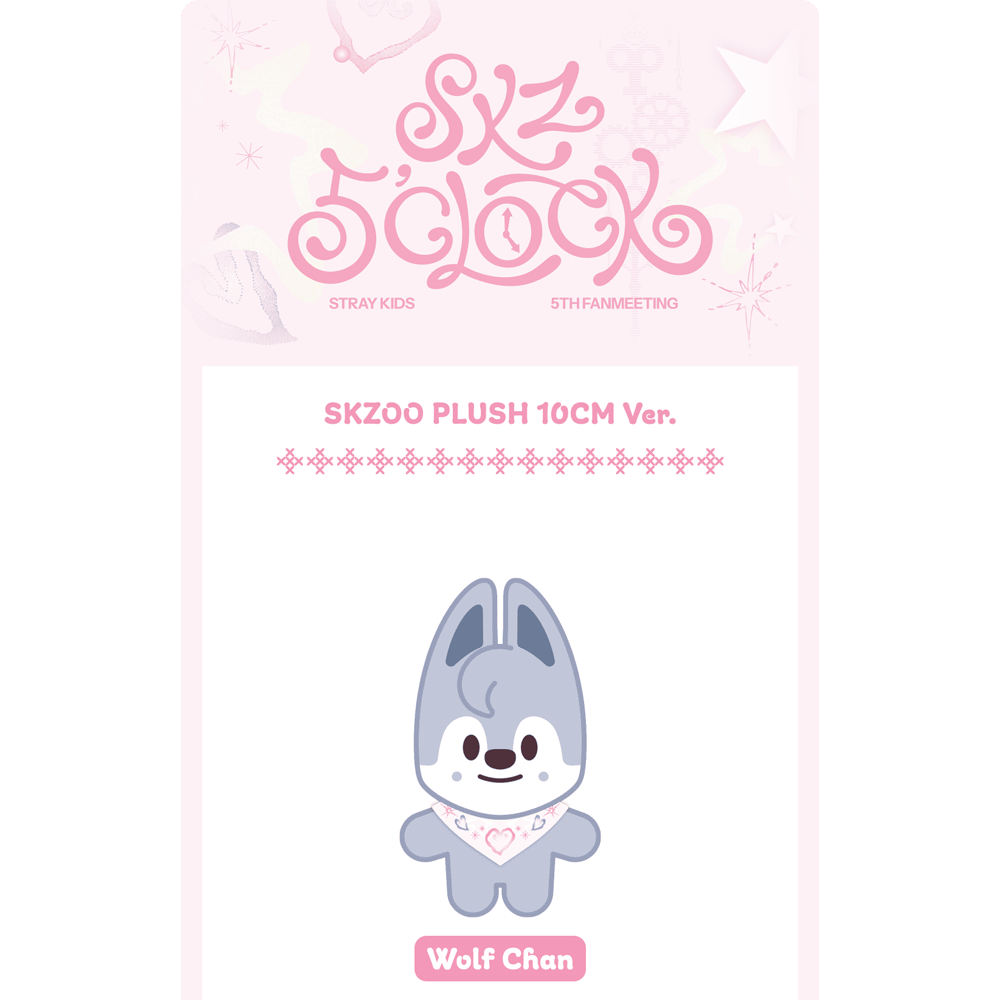 STRAY KIDS - SKZ 5'CLOCK SKZOO MD (PLUSH 10 cm) 1