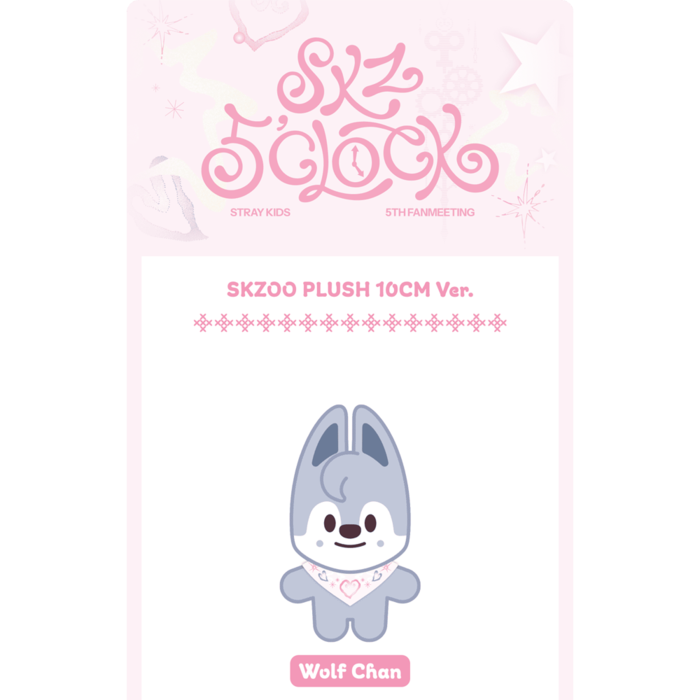 STRAY KIDS - SKZ 5'CLOCK SKZOO MD (PLUSH 10 cm)