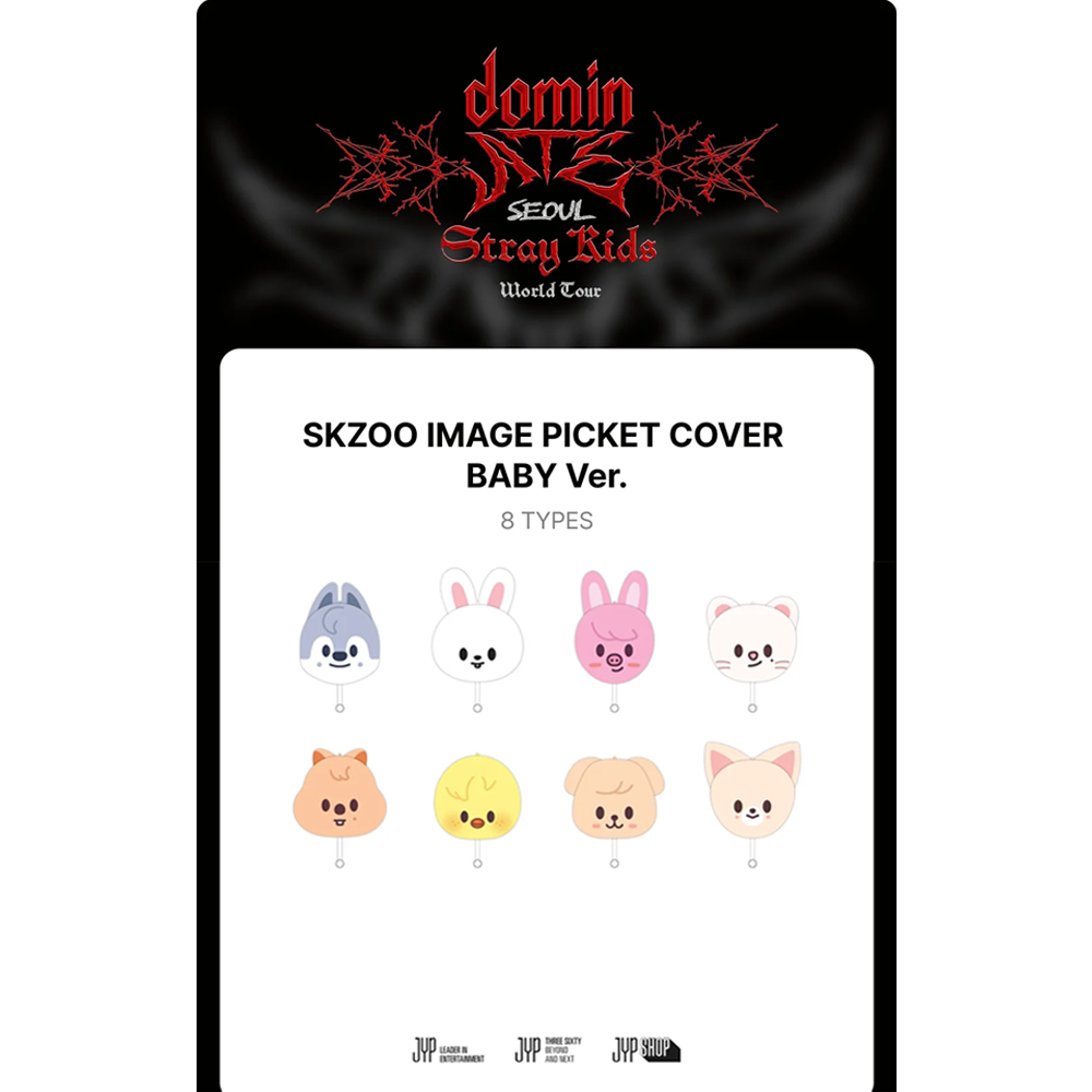 STRAY KIDS - (dominATE SEOUL) OFFICIAL MD SKZOO IMAGE PICKET COVER
