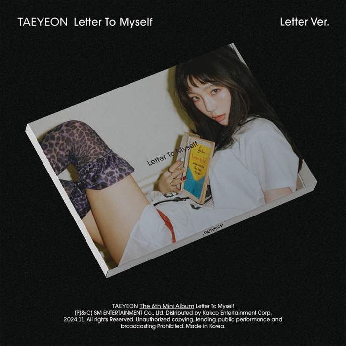 TAEYEON 6TH MINI ALBUM LETTER TO MYSELF