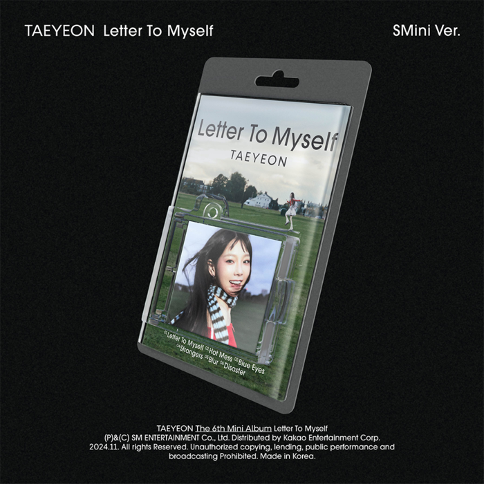TAEYEON 6TH MINI ALBUM LETTER TO MYSELF (SMINI VER.)