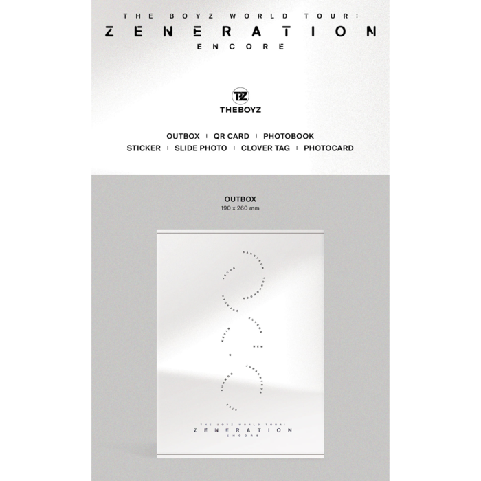THE BOYZ - 2ND WORLD TOUR: ZENERATION ENCORE (QR)