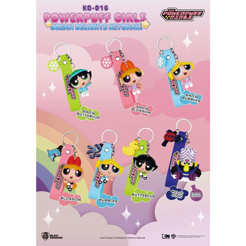 The Powerpuff Girls Keychains Blind Box Dream Delights