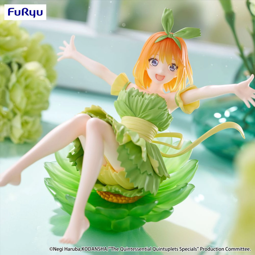 The Quintessential Quintuplets Specials Bloo-me! PVC Statue Nakano Yotsuba 11 cm 3