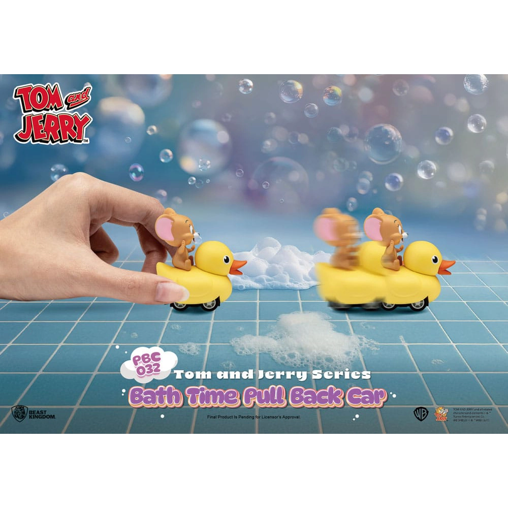 Tom & Jerry Pull Back Cars Bath Time (Blind Box) 1