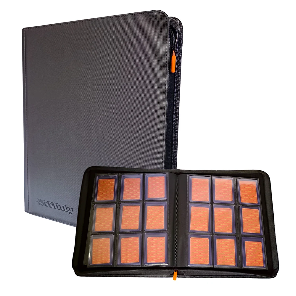 Toploader Album 3×3 – 360 Capacity with Zipper