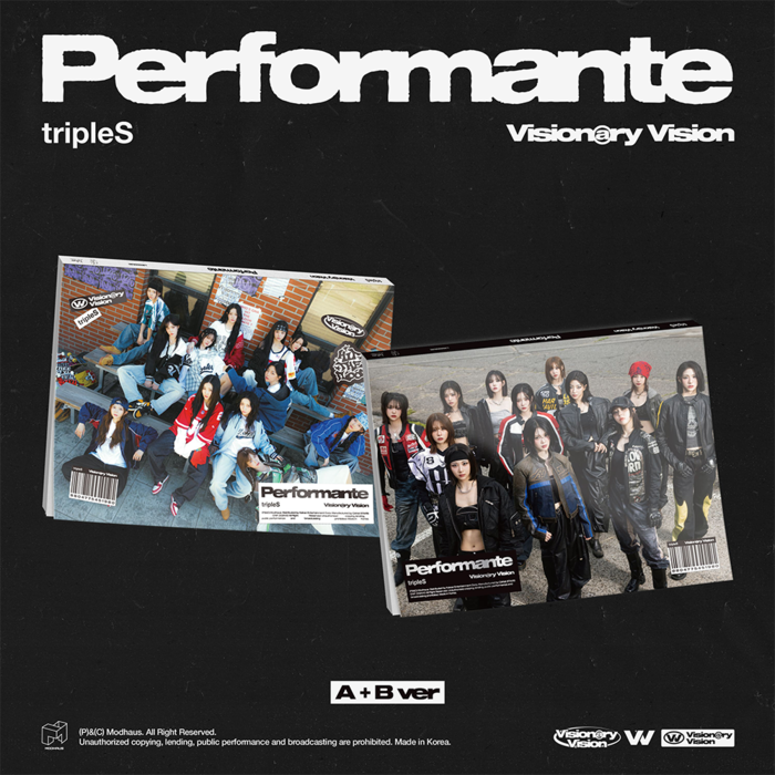 tripleS - VISIONARY VISION (PERFORMANTE) Standard Album Ver