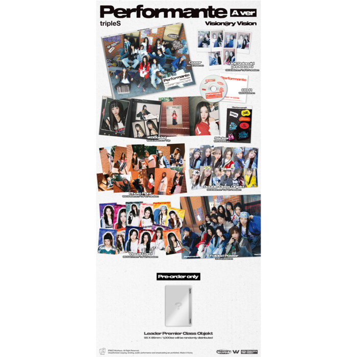 tripleS - VISIONARY VISION (PERFORMANTE) Standard Album Ver