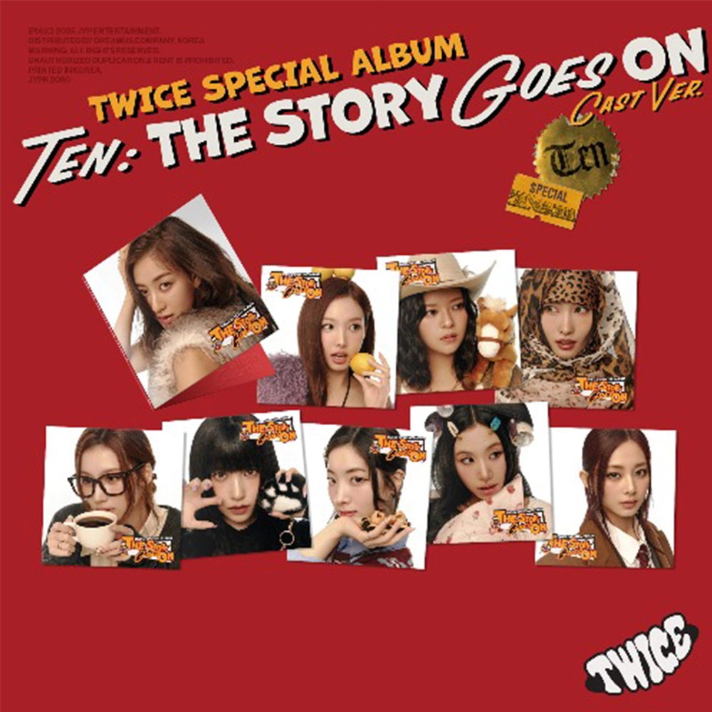 TWICE - TEN: THE STORY GOES ON (CAST VER) 0