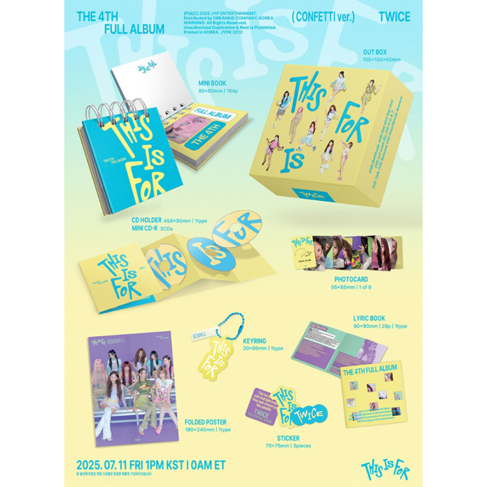 TWICE - THIS IS FOR (CONFETTI VER)