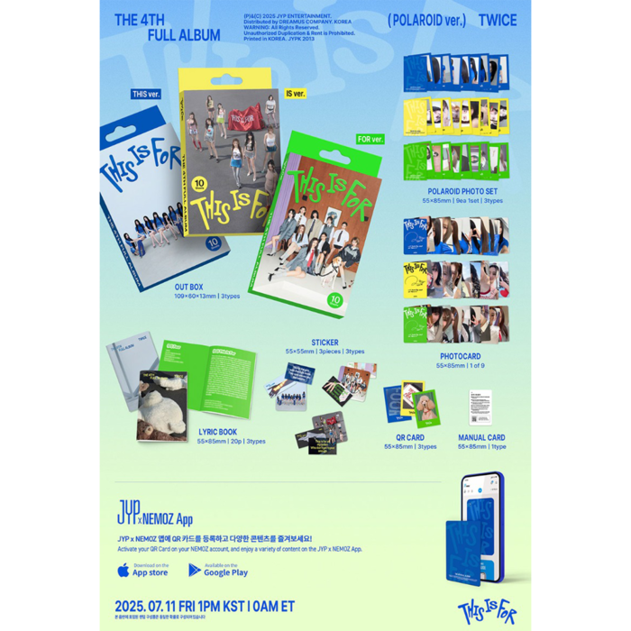 TWICE - THIS IS FOR (POLAROID VER)