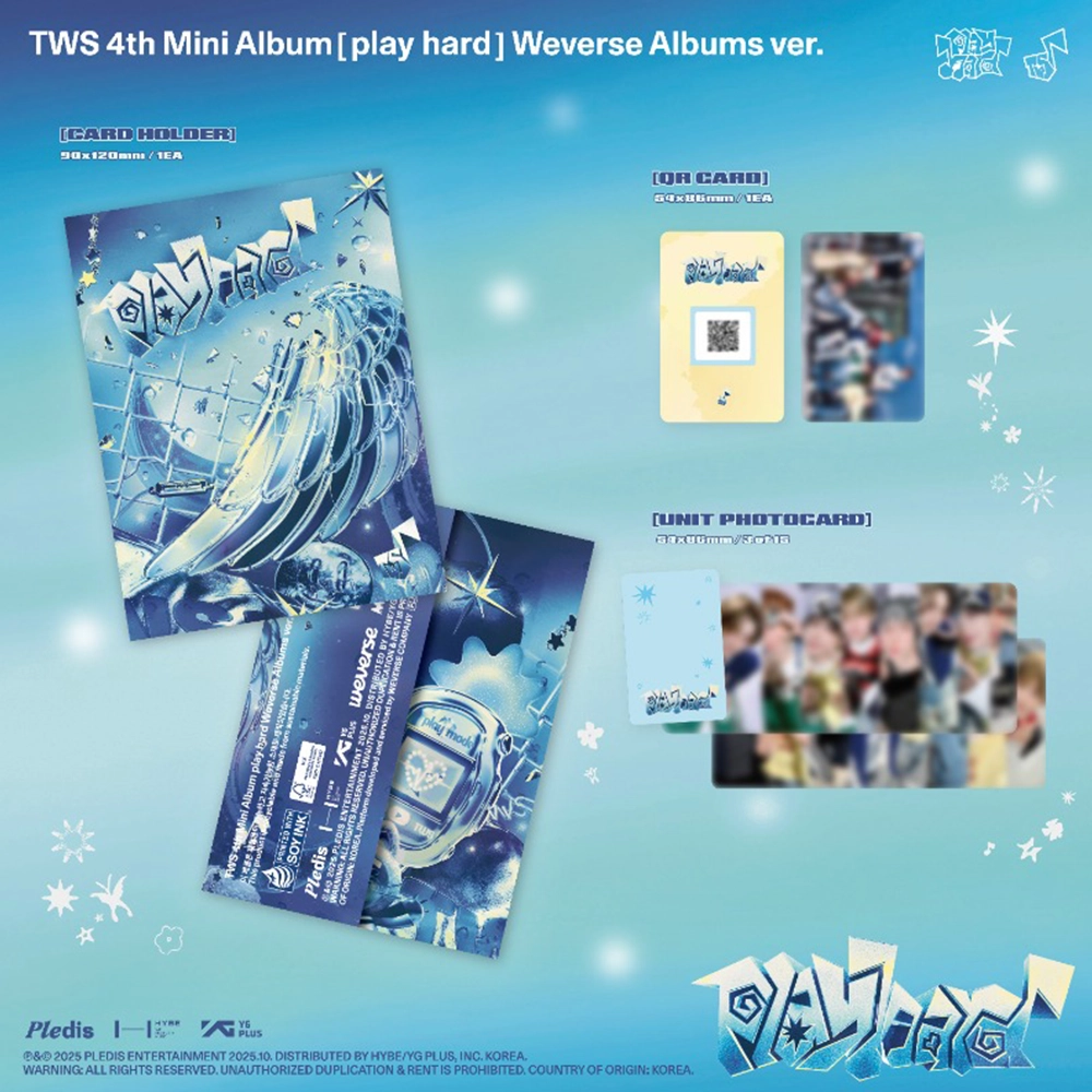 TWS - PLAY HARD (WEVERSE ALBUMS VER)