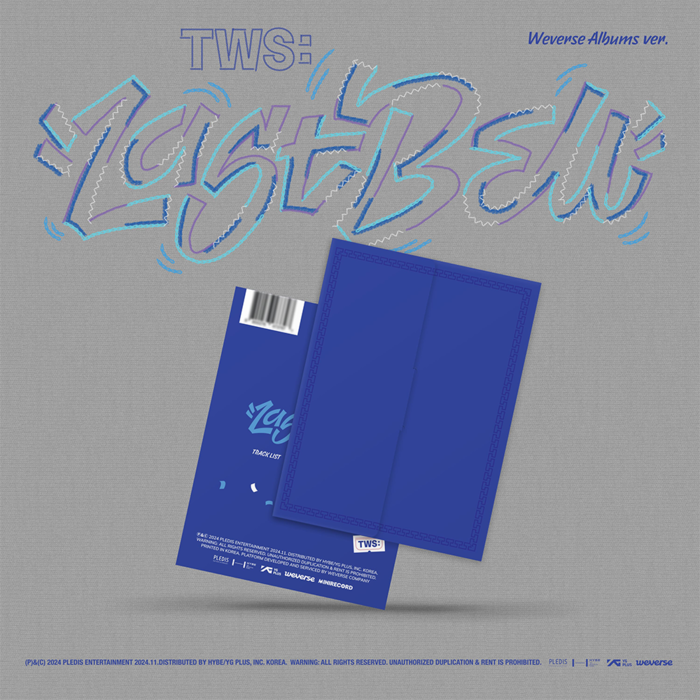 TWS - LAST BELL (WEVERSE ALBUMS VER.)