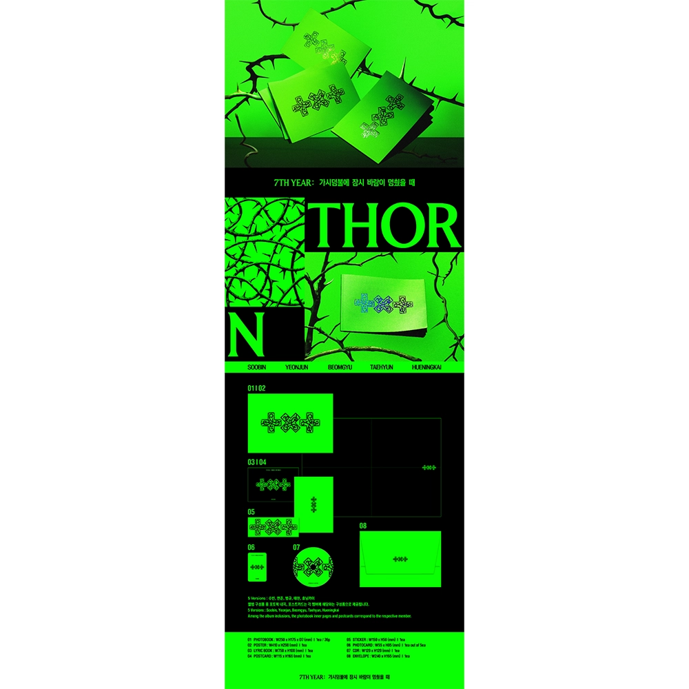 TXT - 7TH YEAR: A MOMENT OF STILLNESS IN THE THORNS (THORN VER)