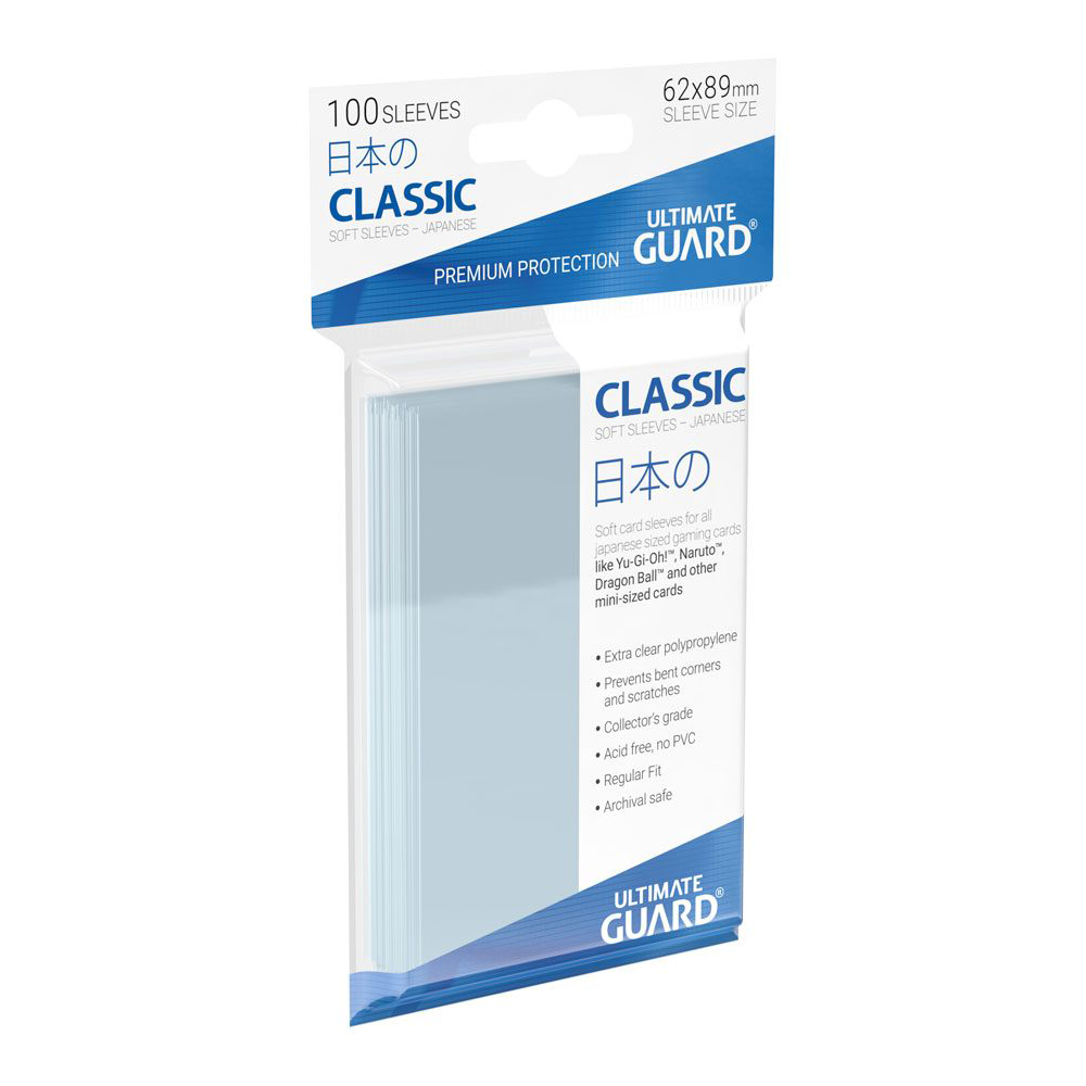 Ultimate Guard Classic Sleeves Japanese / Photocards Size - 100 Sleeves 2