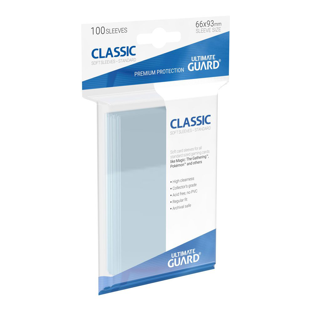 Ultimate Guard Classic Sleeves Standard Size - 100 Sleeves 2