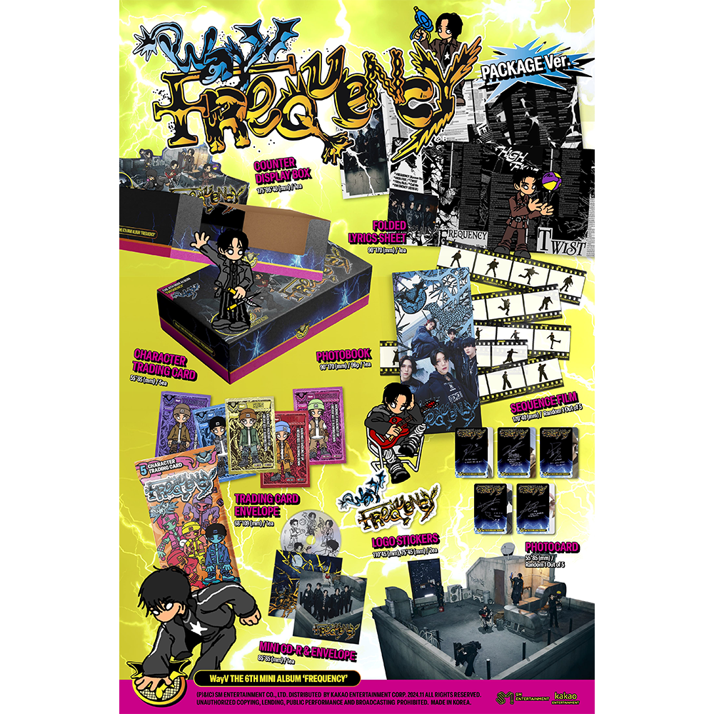 WAYV - FREQUENCY THE 6TH MINI ALBUM (PACKAGE VER.) 1