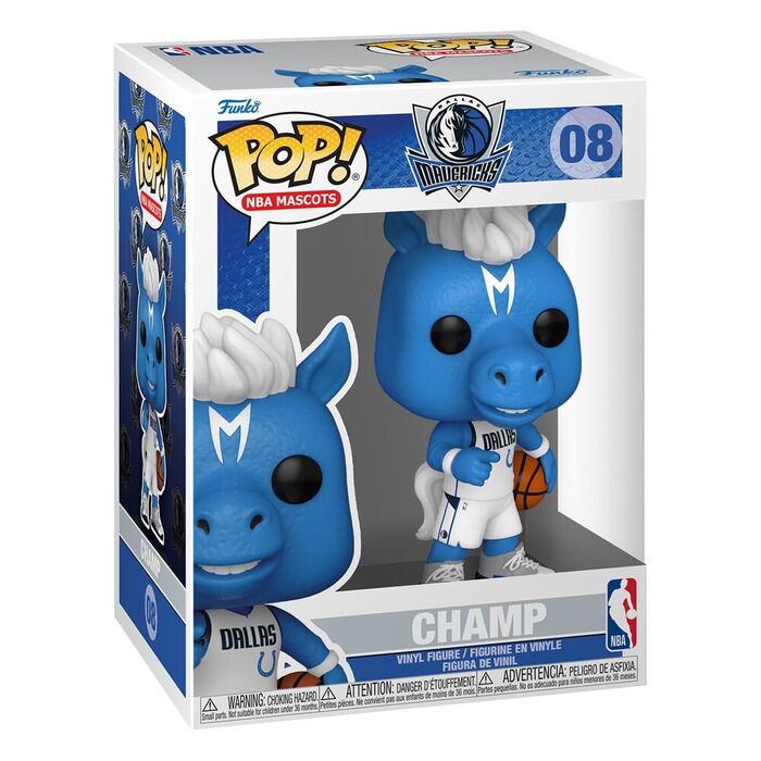 Funko POP! NBA Mascots Dallas Mavericks Champ #08