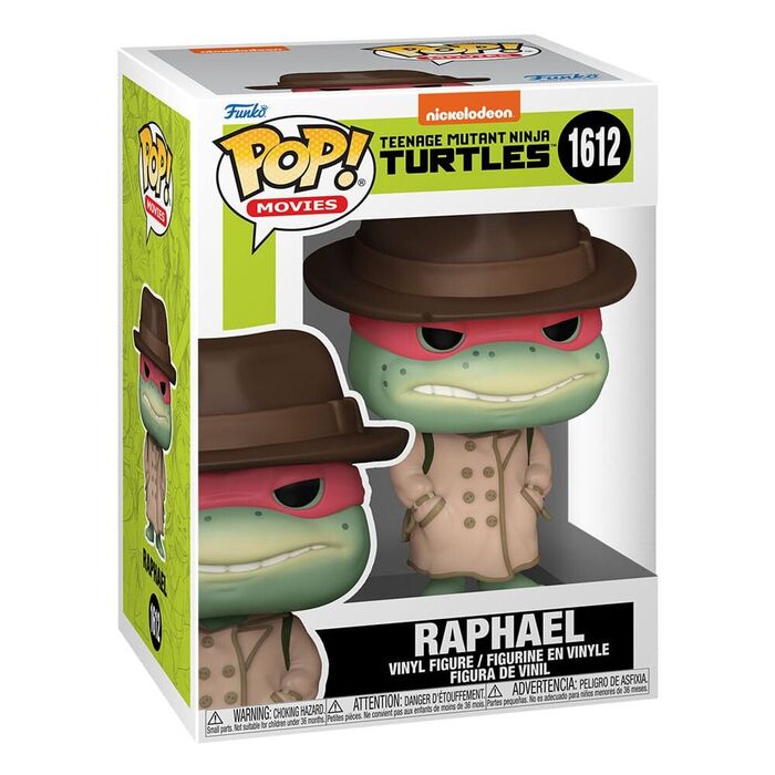 Funko POP! Movies Teenage Mutant Ninja Turtles Raphael w/Coat & Hat #1612