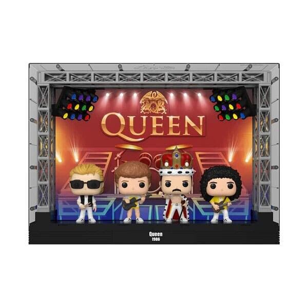 Funko POP! Moments Deluxe Queen Wembley Stadium 1986 4-Pack