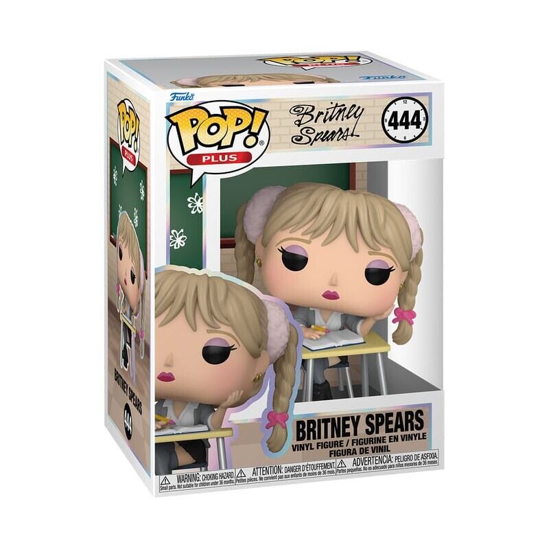 Funko POP! Plus Rocks Britney Spears (Baby One More Time) #444