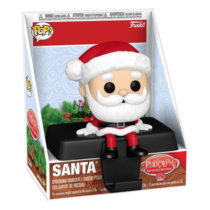 Funko POP! Stocking Hanger Movies Rudolph The Red-Nosed Reindeer Santa Claus