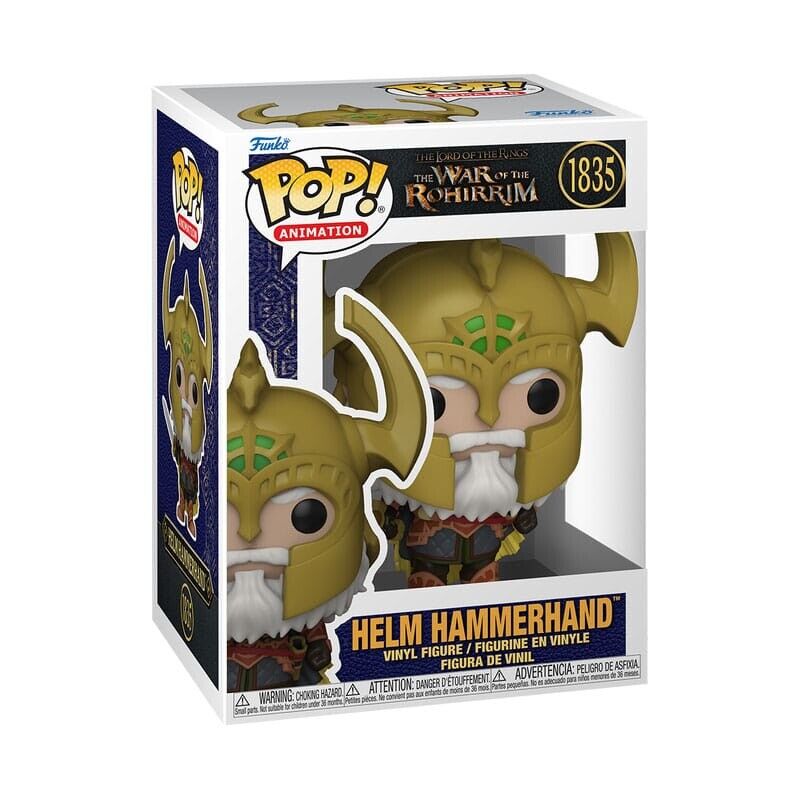 Funko POP! Animation The Lord of the Rings: The War of the Rohirrim - Helm Hammerhand #1835