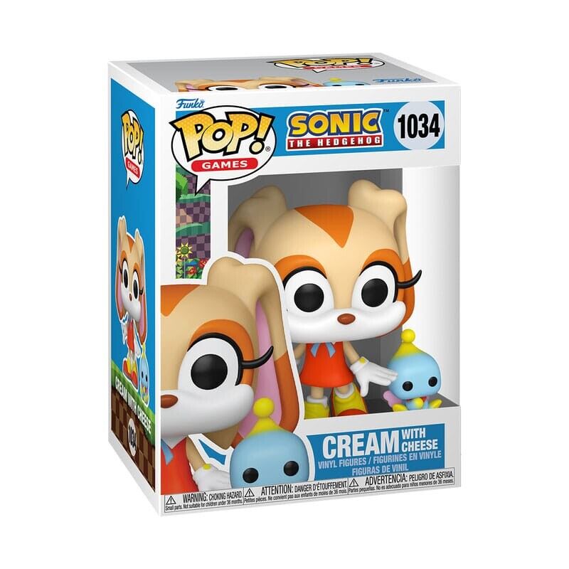 Funko POP! Games Sonic The Hedgehog Cream w/Cheese #1034