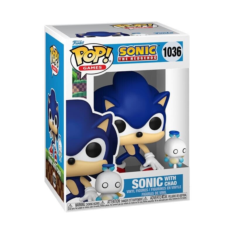 Funko POP! Games Sonic The Hedgehog Sonic w/ Chao #1036