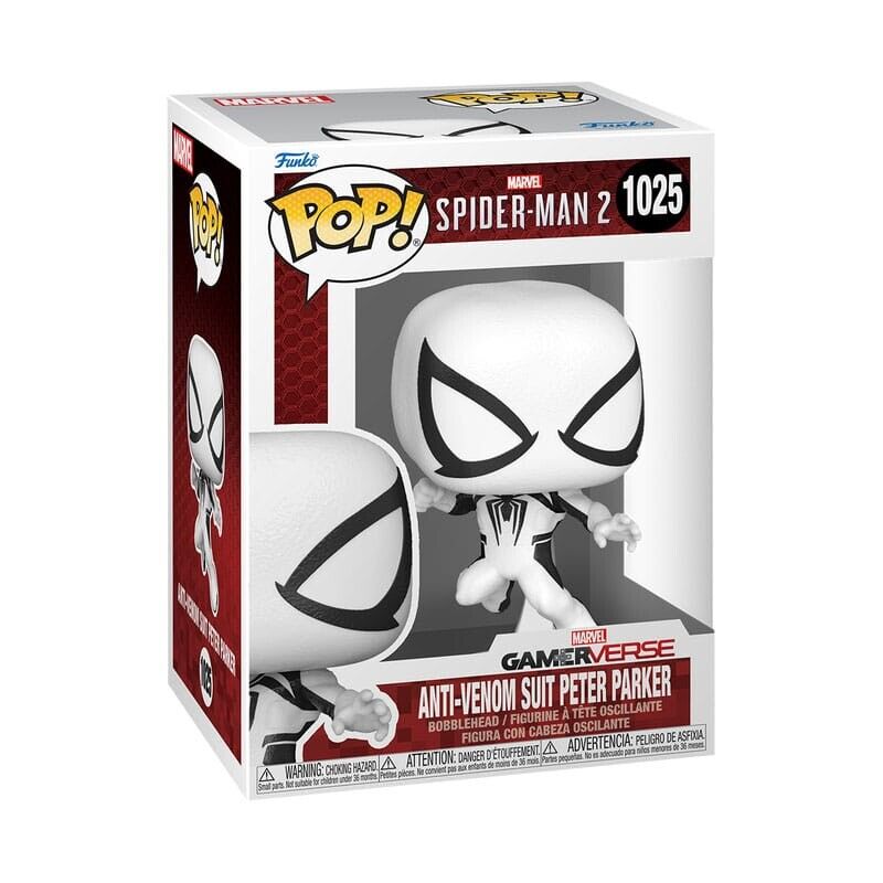 Funko POP! Games Marvel Spiderman 2 Anti-Venom Suit Peter Parker #1025