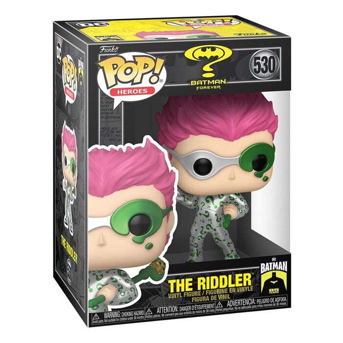 Funko POP! Movies Batman 85th Anniversary The Riddler (Metallic) #530