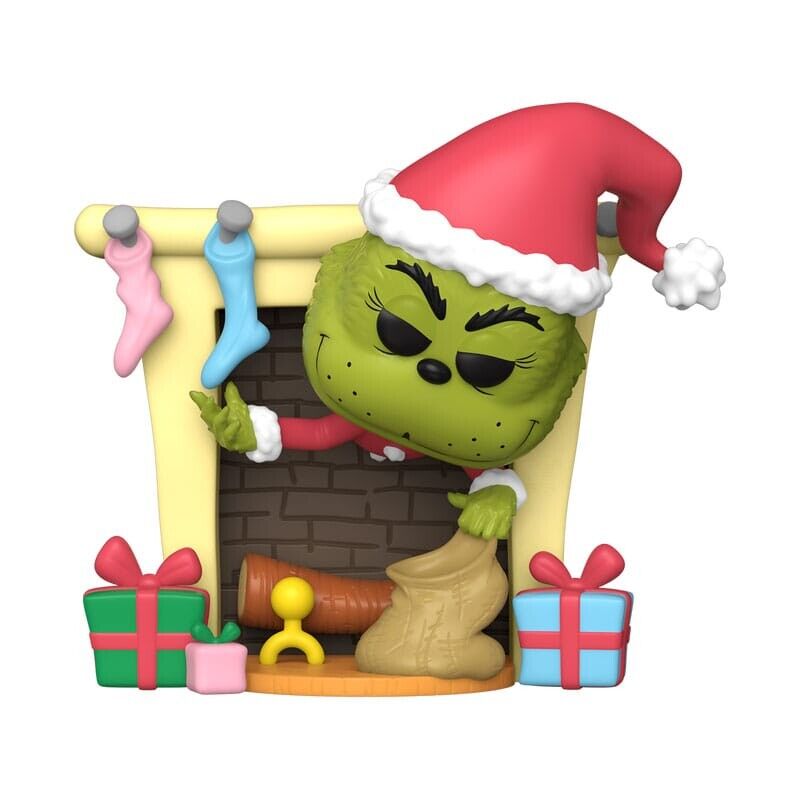 Funko POP! Deluxe Books How The Grinch Stole Christmas - Grinch with Bag #35