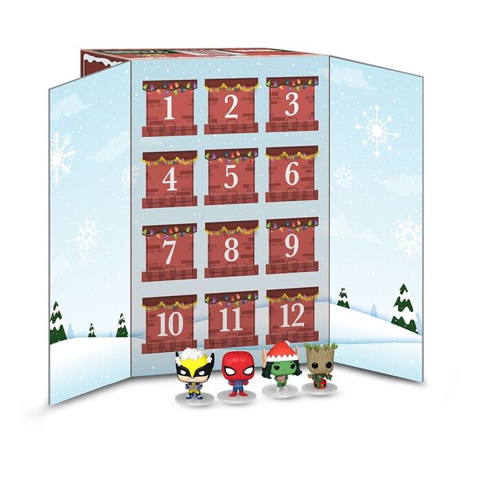 Funko Pocket POP! Marvel Holiday 12 Day Countdown Calendar