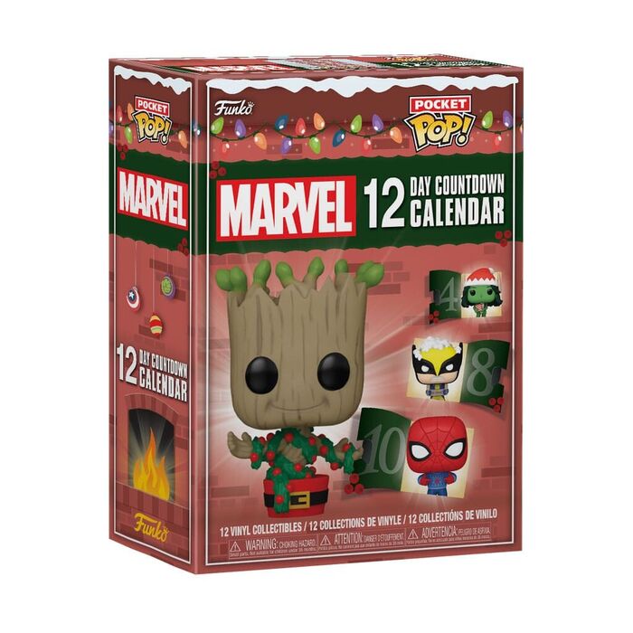 Funko Pocket POP! Marvel Holiday 12 Day Countdown Calendar