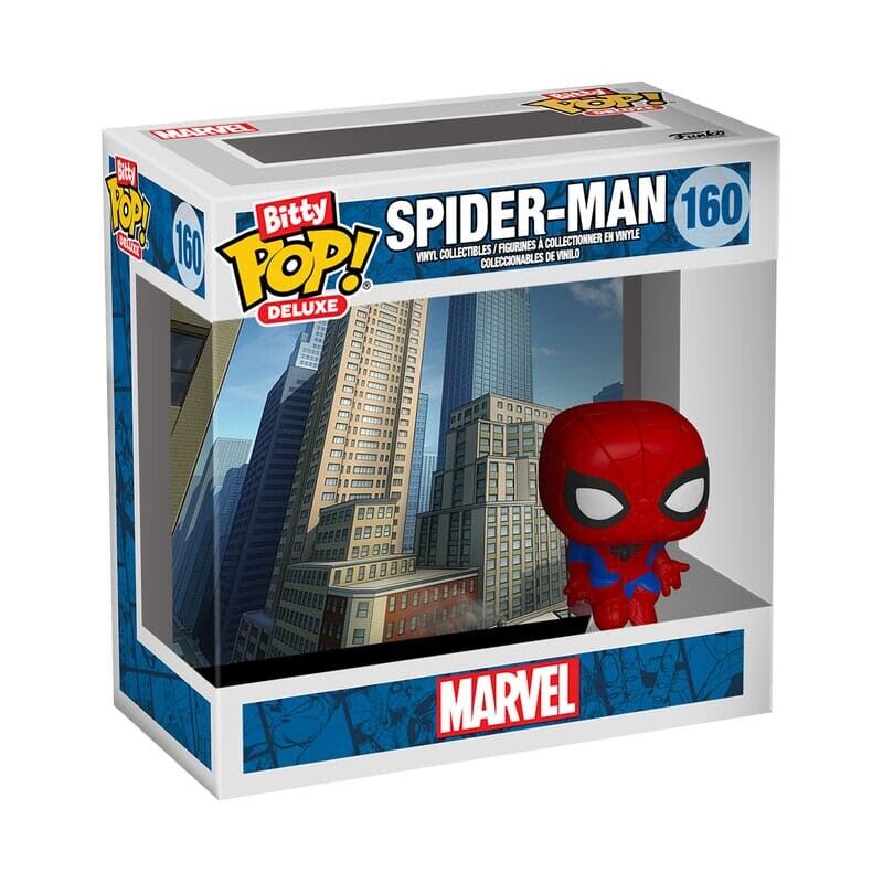 Funko Bitty POP! Deluxe Marvel - Spider-Man (Cityscape) #160