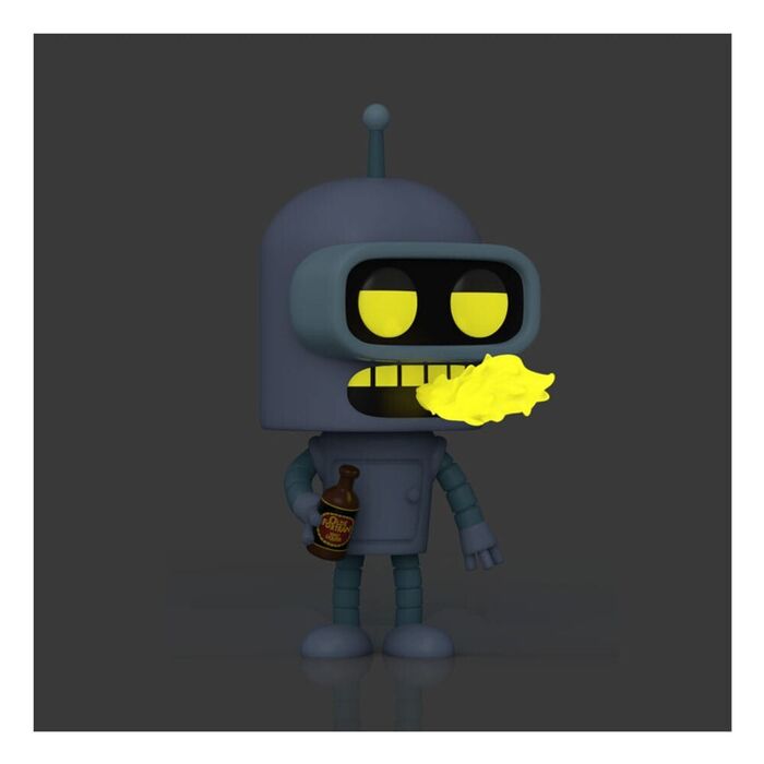 Funko POP! Animation Futurama Bender (Specialty Series Exclusive) Glow Chase & Limited Edition #1757
