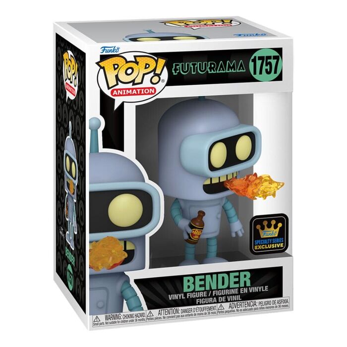Funko POP! Animation Futurama Bender (Specialty Series Exclusive) #1757