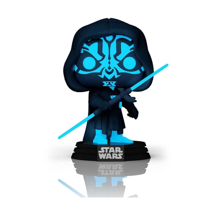 Funko POP! Star Wars: Dark Side Darth Maul (Holographic & Glow in the Dark) Special Edition #740