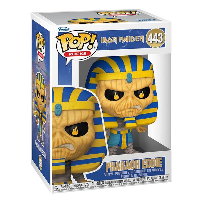 Funko POP! Rocks Iron Maiden Pharoah Eddie #443